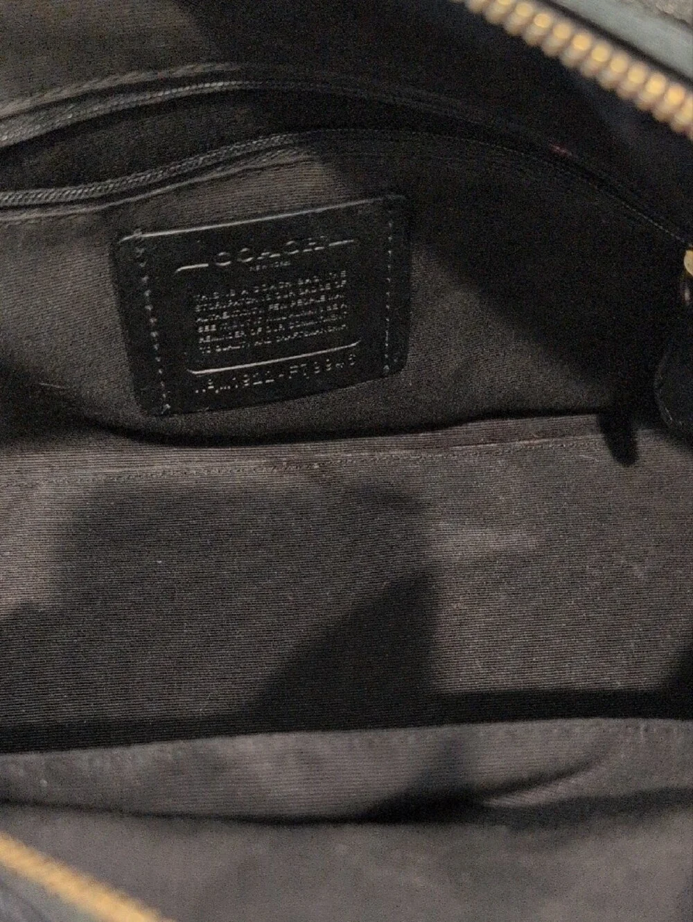 Coach structured satchel